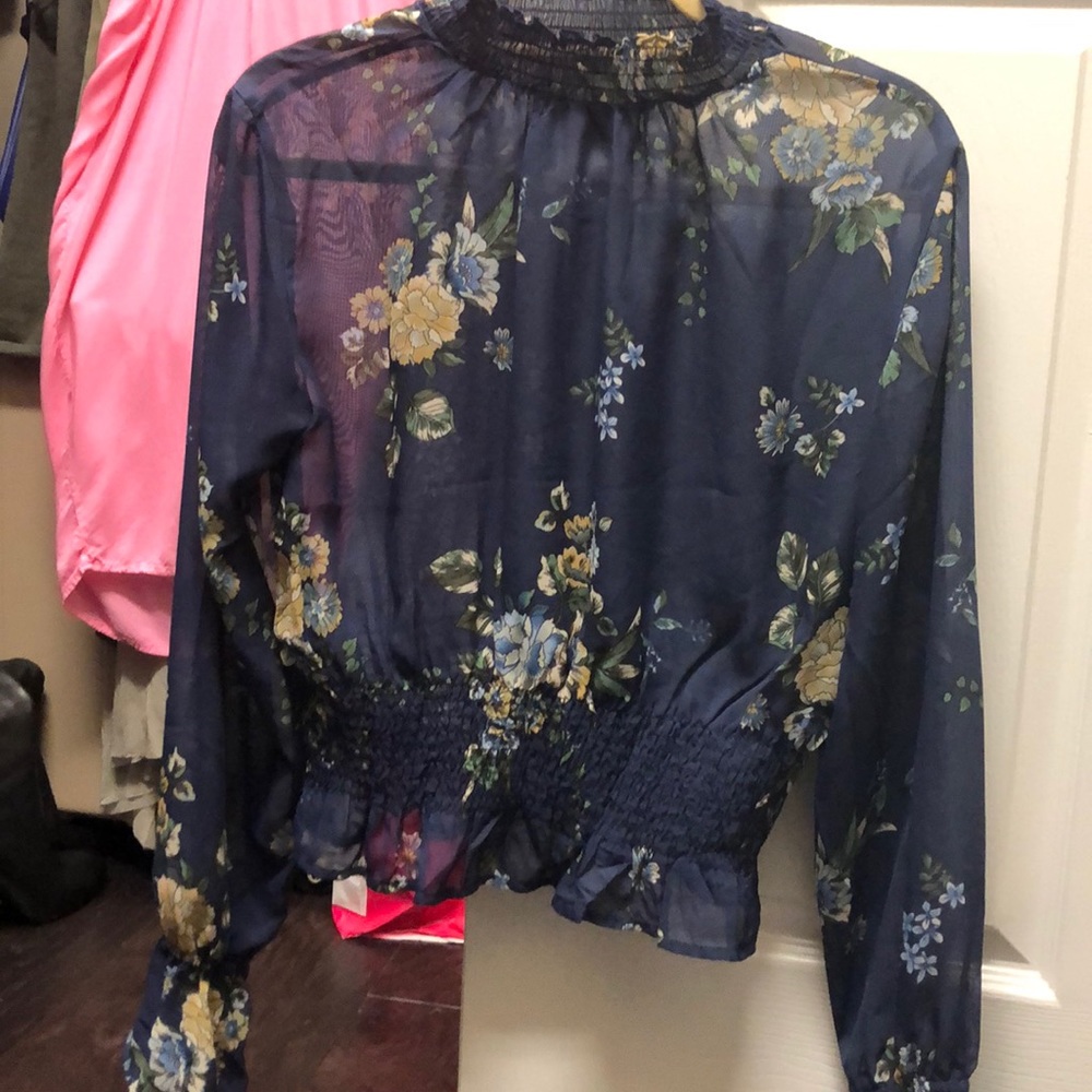 Sheer. Blouse